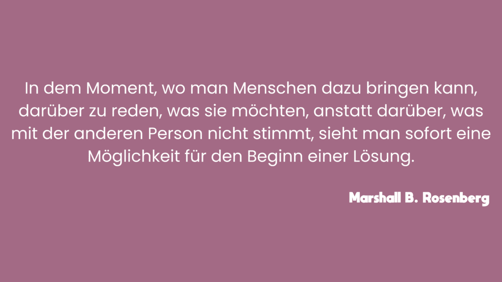 Gewaltfreie Kommunikation