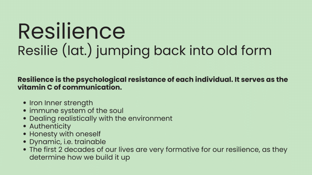 Resilience